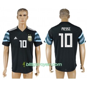 Billige Fotballdrakter Argentina Lionel Messi 10 VM 2018 Bortedraktsett