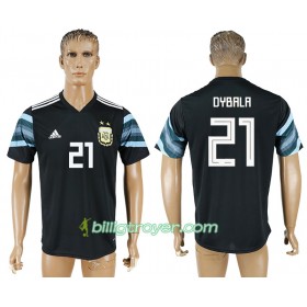 Billige Fotballdrakter Argentina Paulo Dybala 21 VM 2018 Bortedraktsett