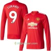 Billige Fotballdrakter Manchester United Lukaku 9 Hjemmedraktsett 2017/18 Langermet