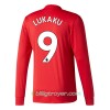 Billige Fotballdrakter Manchester United Lukaku 9 Hjemmedraktsett 2017/18 Langermet
