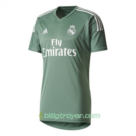 Billige Fotballdrakter Real Madrid Keeper Hjemmedraktsett 2017/18 Kortermet