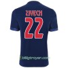Billige Fotballdrakter AFC Ajax Ziyech 22 Bortedraktsett 2017/18 Kortermet