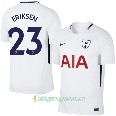 Billige Fotballdrakter Tottenham Hotspur Eriksen 23 Hjemmedraktsett 2017/18 Kortermet