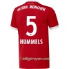 Billige Fotballdrakter FC Bayern München Hummels 5 Hjemmedraktsett 2017/18 Kortermet