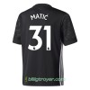 Billige Fotballdrakter Manchester United Matic 31 Bortedraktsett 2017/18 Kortermet