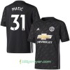 Billige Fotballdrakter Manchester United Matic 31 Bortedraktsett 2017/18 Kortermet