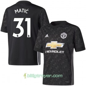Billige Fotballdrakter Manchester United Matic 31 Bortedraktsett 2017/18 Kortermet