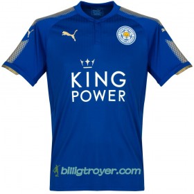Billige Fotballdrakter Leicester City Hjemmedraktsett 2017/18 Kortermet
