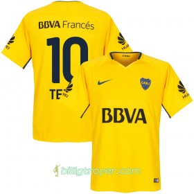 Billige Fotballdrakter Boca Juniors Tevez Bortedraktsett 2017/18 Kortermet
