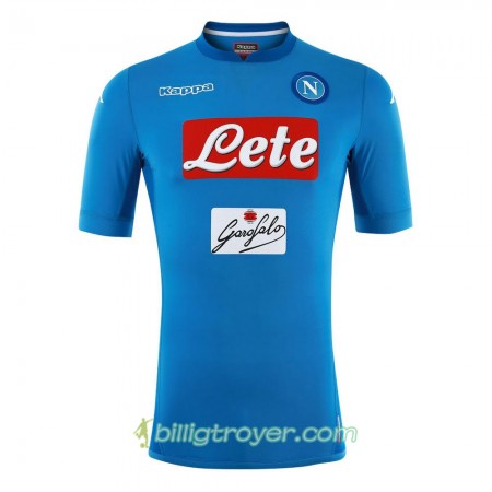 Billige Fotballdrakter SSC Napoli Hjemmedraktsett 2017/18 Kortermet