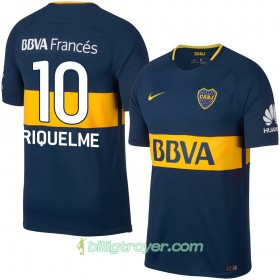 Billige Fotballdrakter Boca Juniors Riquelme Hjemmedraktsett 2017/18 Kortermet