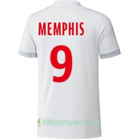 Billige Fotballdrakter Olympique Lyonnais Memphis Hjemmedraktsett 2017/18 Kortermet