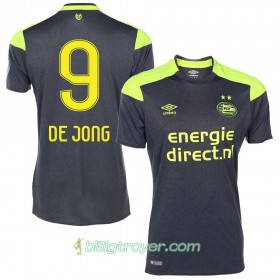 Billige Fotballdrakter PSV De Jong 9 Bortedraktsett 2017/18 Kortermet