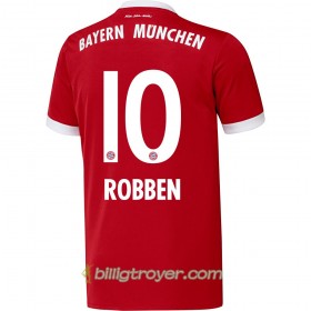 Billige Fotballdrakter FC Bayern München Robben 10 Hjemmedraktsett 2017/18 Kortermet