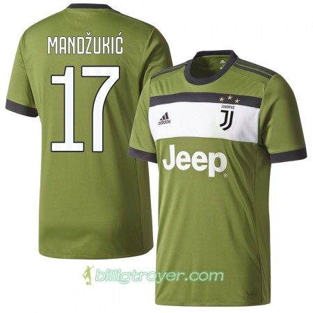 Billige Fotballdrakter Juventus Mandzukic 17 3rd Jersy 2017/18 Kortermet