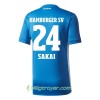 Billige Fotballdrakter Hamburger SV Sakai 24 Bortedraktsett 2017/18 Kortermet