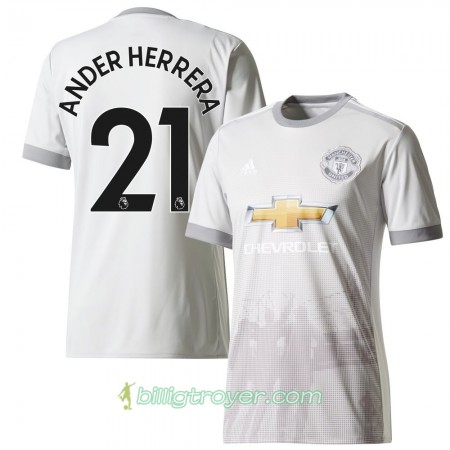Billige Fotballdrakter Manchester United Ander Herrera Tredjedraktsett 2017/18 Kortermet