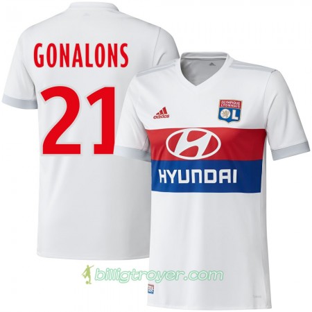 Billige Fotballdrakter Olympique Lyonnais Gonalons Hjemmedraktsett 2017/18 Kortermet