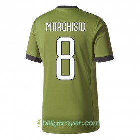 Billige Fotballdrakter Juventus Marchisio 8 Tredjedraktsett 2017/18 Kortermet