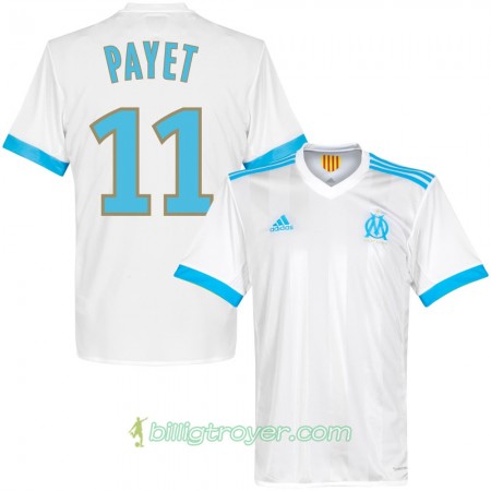 Billige Fotballdrakter Olympique de Marseille Payet Hjemmedraktsett 2017/18 Kortermet