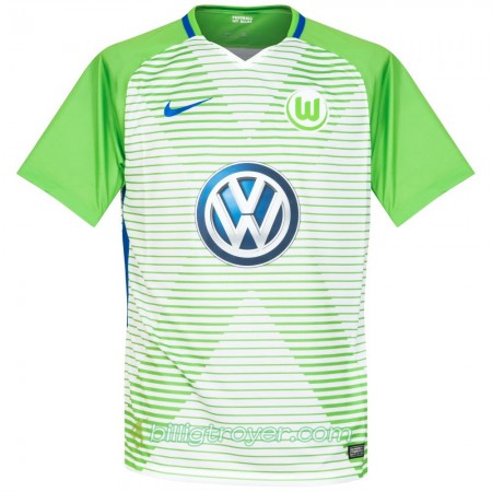 Billige Fotballdrakter VFL Wolfsburg Hjemmedraktsett 2017/18 Kortermet