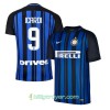 Billige Fotballdrakter Inter Icardi 9 Hjemmedraktsett 2017/18 Kortermet