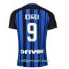 Billige Fotballdrakter Inter Icardi 9 Hjemmedraktsett 2017/18 Kortermet
