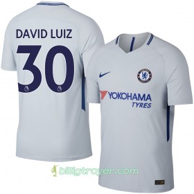 Billige Fotballdrakter Chelsea David Luiz Bortedraktsett 2017/18 Kortermet