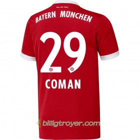Billige Fotballdrakter FC Bayern München Coman 29 Hjemmedraktsett 2017/18 Kortermet
