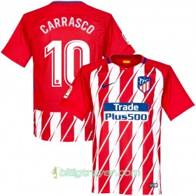 Billige Fotballdrakter Atlético Madrid Carrasco 10 Hjemmedraktsett 2017/18 Kortermet