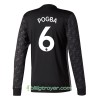 Billige Fotballdrakter Manchester United Pogba 6 Bortedraktsett 2017/18 Langermet