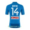 Billige Fotballdrakter SSC Napoli Mertens 14 Hjemmedraktsett 2017/18 Kortermet