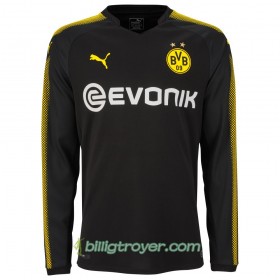 Billige Fotballdrakter Borussia Dortmund Bortedraktsett 2017/18 Langermet 
