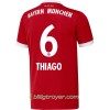 Billige Fotballdrakter FC Bayern München Thiago 6 Hjemmedraktsett 2017/18 Kortermet