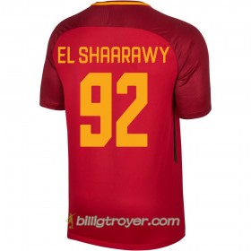 Billige Fotballdrakter AS Roma El Shaarawy 92 Hjemmedraktsett 2017/18 Kortermet