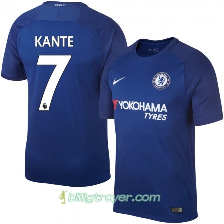 Billige Fotballdrakter Chelsea Kante Hjemmedraktsett 2017/18 Kortermet