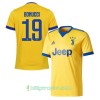 Billige Fotballdrakter Juventus Bonucci 19 Bortedraktsett 2017/18 Kortermet