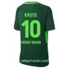 Billige Fotballdrakter Werder Bremen Kruse 10 Hjemmedraktsett 2017/18 Kortermet