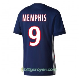 Billige Fotballdrakter Olympique Lyonnais Memphis Bortedraktsett 2017/18 Kortermet