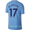 Billige Fotballdrakter Manchester City De Bryune Hjemmedraktsett 2017/18 Kortermet