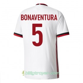 Billige Fotballdrakter AC Milan Bonaventura 5 Bortedraktsett 2017/18 Kortermet