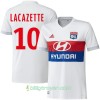Billige Fotballdrakter Olympique Lyonnais Lacazette Hjemmedraktsett 2017/18 Kortermet