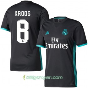 Billige Fotballdrakter Real Madrid Kroos Bortedraktsett 2017/18 Kortermet