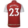 Billige Fotballdrakter Arsenal Welbeck Hjemmedraktsett 2017/18 Kortermet