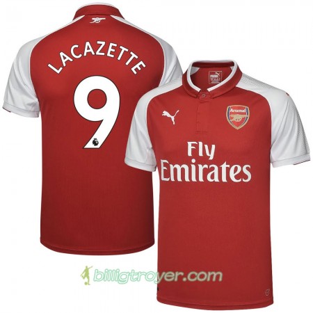 Billige Fotballdrakter Arsenal Lacazette Hjemmedraktsett 2017/18 Kortermet