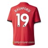Billige Fotballdrakter Manchester United Rashford Hjemmedraktsett 2017/18 Kortermet