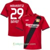 Billige Fotballdrakter Bayer 04 Leverkusen Havertz Bortedraktsett 2017/18 Kortermet
