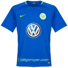 Billige Fotballdrakter VFL Wolfsburg Bortedraktsett 2017/18 Kortermet