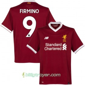 Billige Fotballdrakter Liverpool Firmino Hjemmedraktsett 2017/18 Kortermet