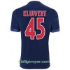 Billige Fotballdrakter AFC Ajax Kluivert 45 Bortedraktsett 2017/18 Kortermet